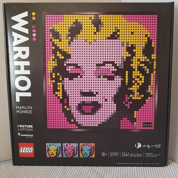 LEGO 31197 Art Marilyn Monroe Building Set  1 Picture 4 Options NWT Building Toy - Picture 2 of 5